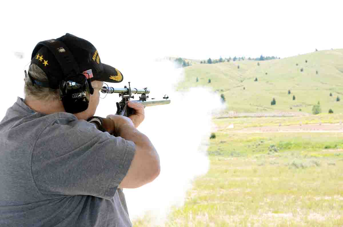 Although Mike had been excellent at shooting groups, it wasn’t until he became a BPCR Silhouette competitor that he realized he lacked ability as a marksman.